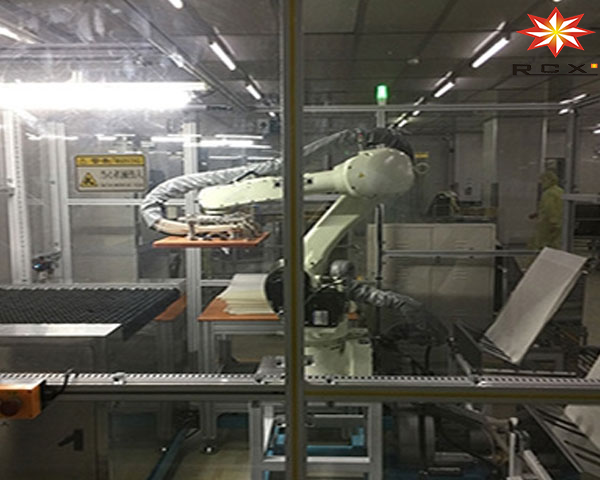 棕化自动收放板机械人